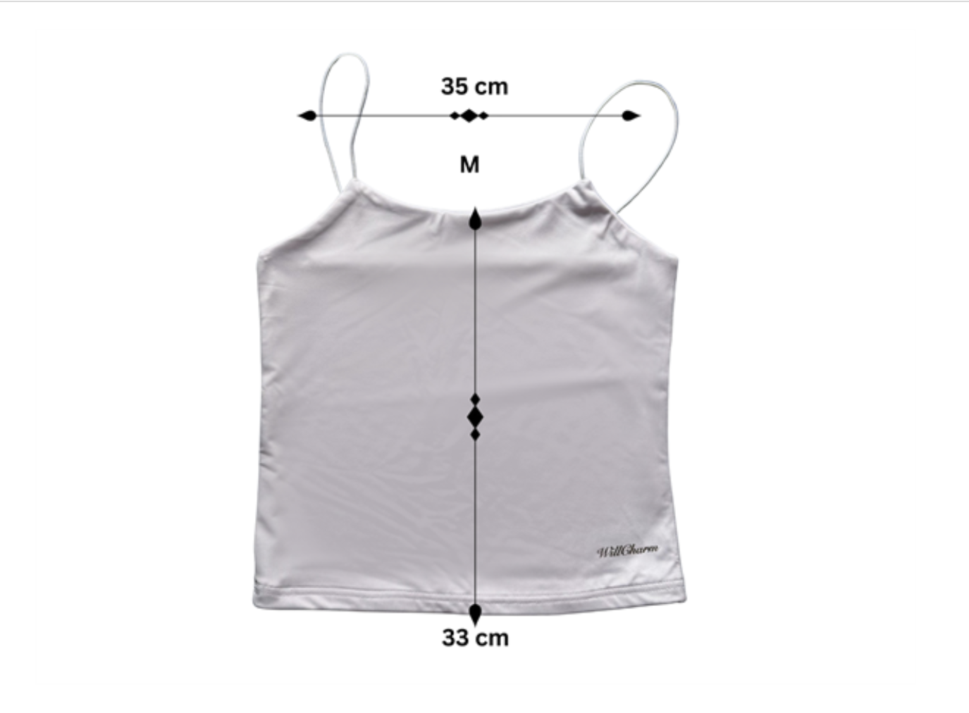 Tank Top Spaghetti - White