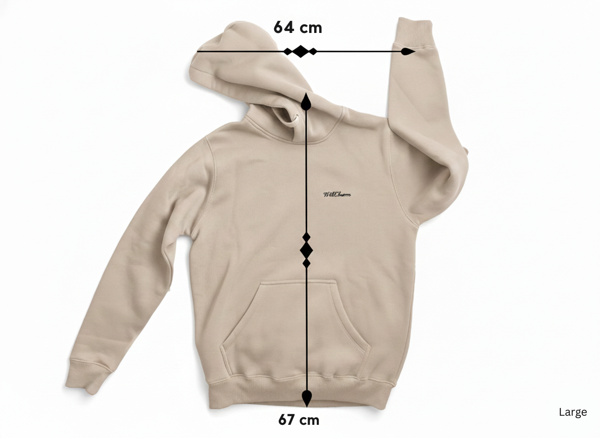 Hoodie | Beige