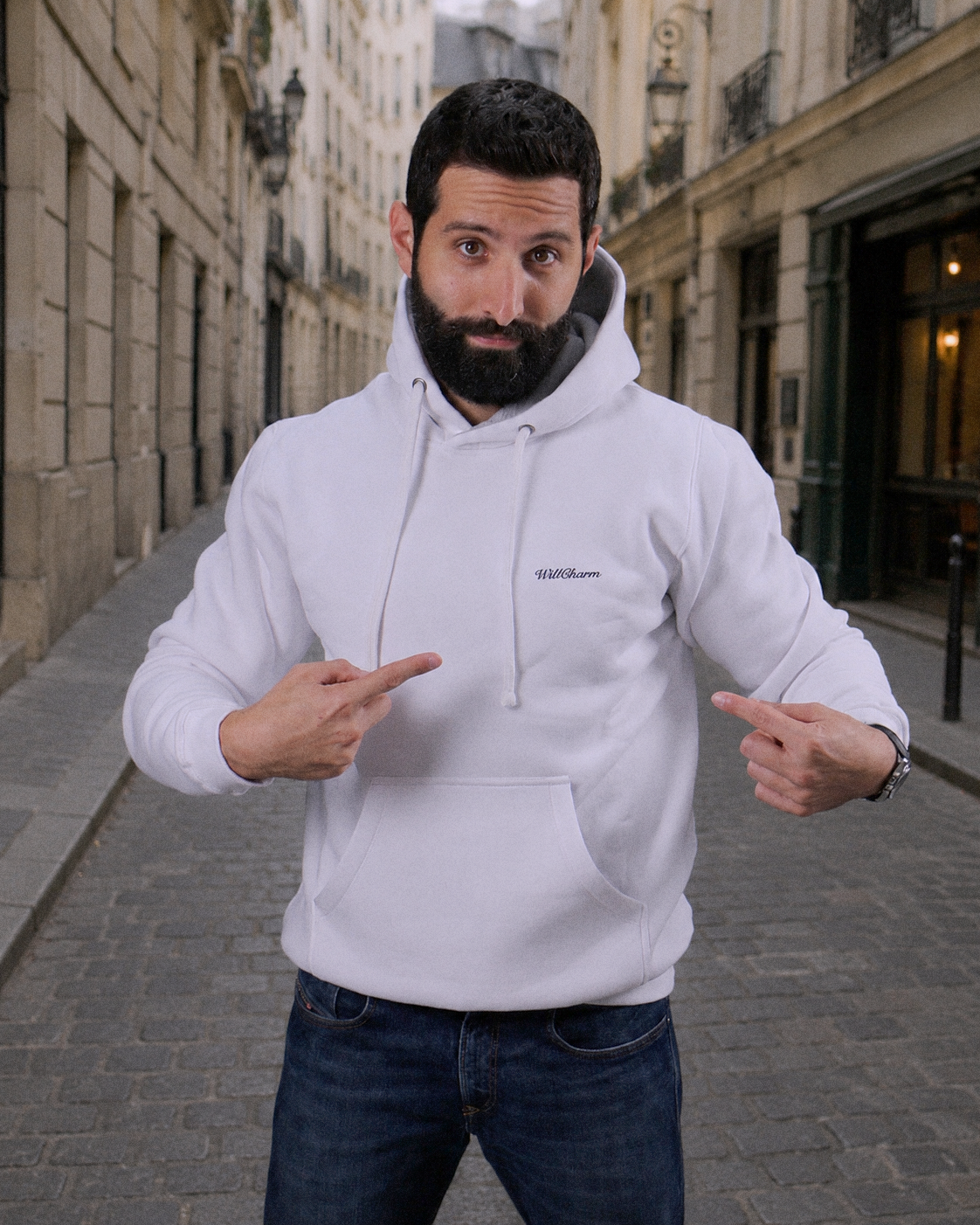 Hoodie | White