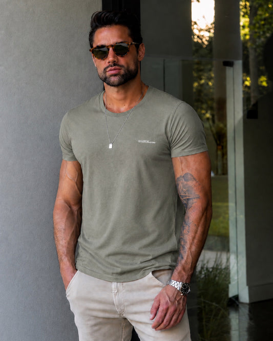 T-Shirt For Him | Olive Green