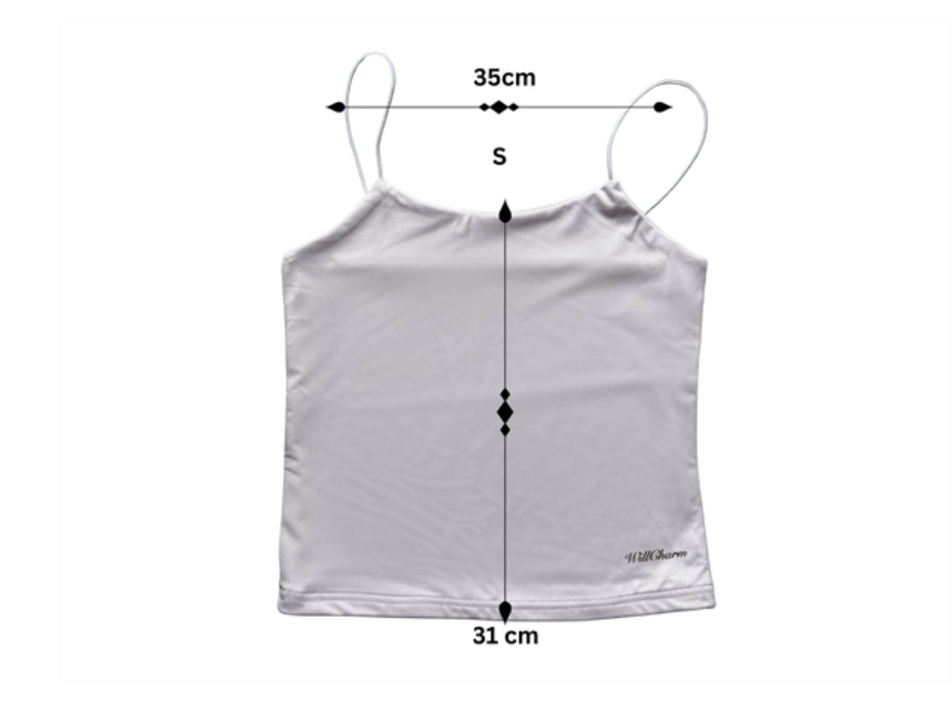 Tank Top Spaghetti - White