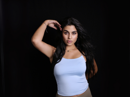 Tank Top Spaghetti - Baby Blue