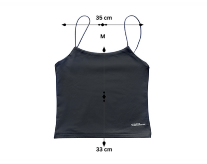 Tank Top Spaghetti - Black